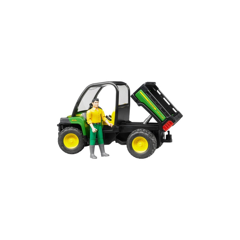 bruder John Deere Gator XUV 855D, Modellfahrzeug(mit Fahrer)