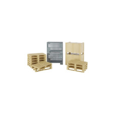 bruder Logistik-Set, Kulisse