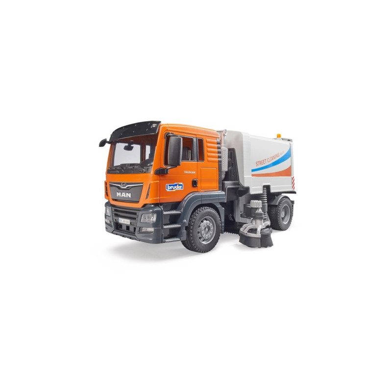 bruder MAN TGS LKW Straßenreinigung, Modellfahrzeug