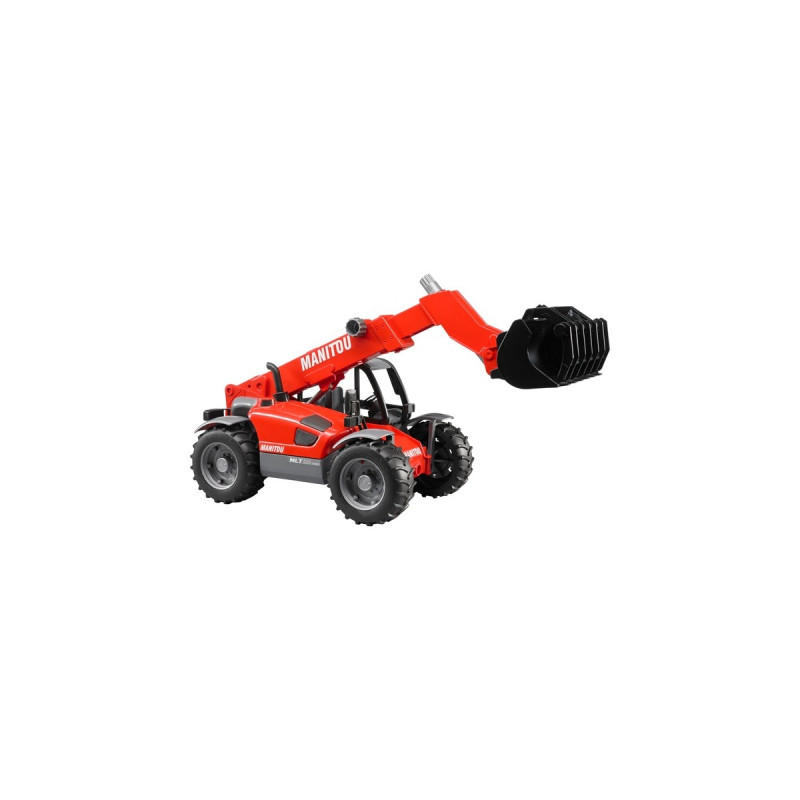 bruder Manitou Teleskoplader MLT 633, Modellfahrzeug(rot/grau)