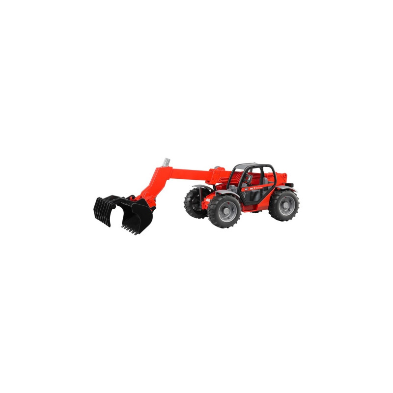 bruder Manitou Teleskoplader MLT 633, Modellfahrzeug(rot/grau)