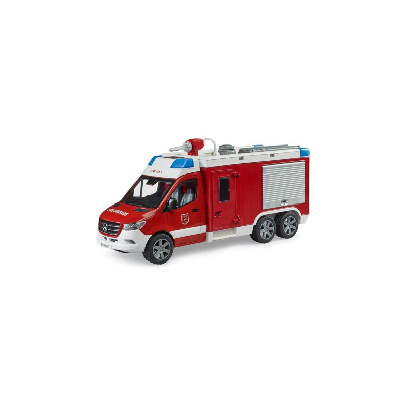 bruder Mercedes Benz Sprinter Feuerwehrrüstwagen, Modellfahrzeug(inkl. Light + Sound Modul)