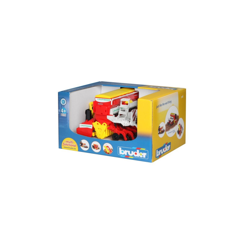 bruder Pöttinger Vitasem 302ADD Kreiselegge-Sämaschine, Modellfahrzeug