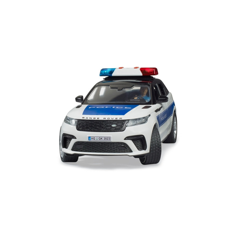 bruder Range Rover Velar Polizeifahrzeug mit Polizist, Modellfahrzeug(inkl. Light + Sound Modul)