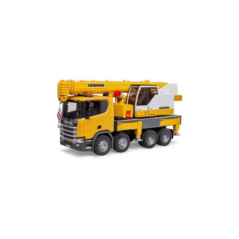 bruder Scania Super 560R Liebherr Kran-LKW mit Light & Sound Modul, Modellfahrzeug