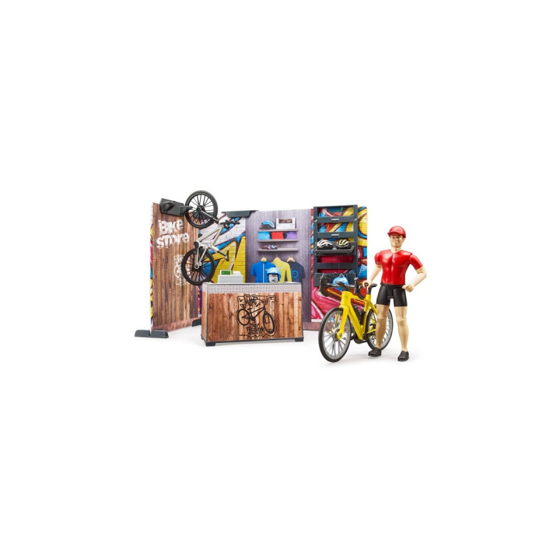 bruder bworld Fahrradshop und Werkstatt, Spielfigur