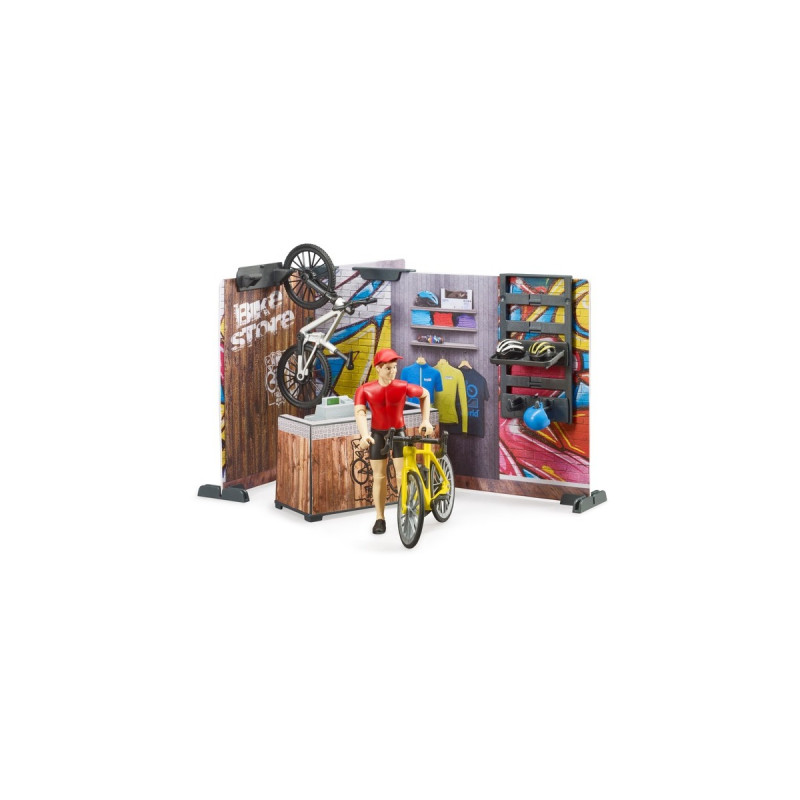 bruder bworld Fahrradshop und Werkstatt, Spielfigur