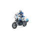 bruder bworld Scrambler Ducati Polizeimotorrad, Modellfahrzeug
