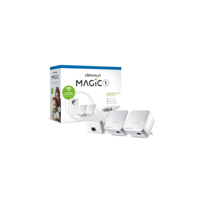 devolo Magic 1 WiFi 2-1-3 Multikit mini, Powerline + WLAN(3 Adapter)
