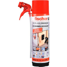 fischer 2K - Schnellschaum PU 400, Dichtmasse(hellblau, 400ml)