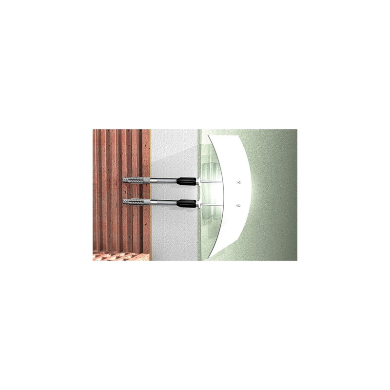 fischer Abstandsmontagesystem THERMAX 10/200 M6, Dübel(2 Stück)