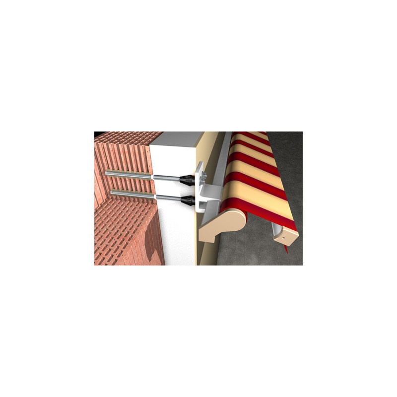 fischer Abstandsmontagesystem Thermax 16/170 M12, Dübel(2 Stück)