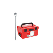 fischer Aktion L-BOXX 238 Power-Fast II TX, Schrauben-Set(3.400-teilig, mit Profi-Bitset)