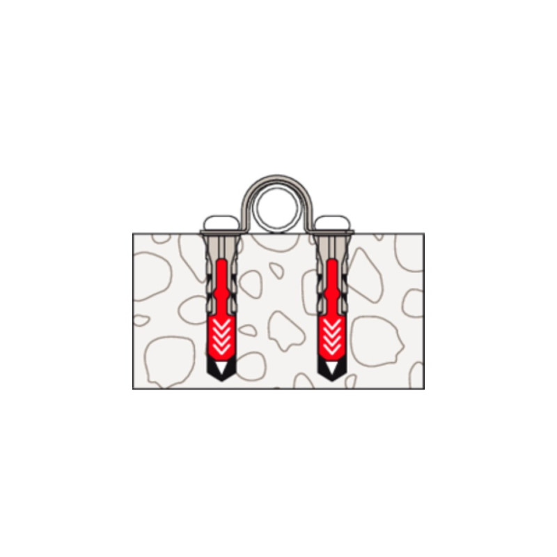 fischer Befestigungsschelle BSM 20(50 Stück, Ø 20mm)