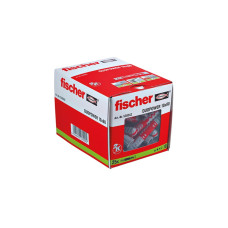 fischer Dübel DUOPOWER 10x80(hellgrau/rot, 25 Stück)