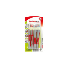 fischer Dübel DUOPOWER 10x80 K(hellgrau/rot, 4 Stück)