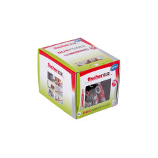 fischer Dübel DUOPOWER 10x80 LD(hellgrau/rot, 25 Stück)