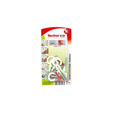 fischer Dübel DUOPOWER 6x30 RH N K(hellgrau/rot, 6 Stück)