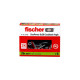 fischer EasyHook Angle DuoPower 6x30, Dübel(weiß, 25 Stück, mit EasyHook Winkelhaken)