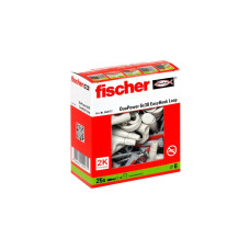 fischer EasyHook Loop DuoPower 6x30, Dübel(weiß, 25 Stück, mit EasyHook Öse)