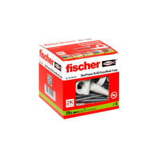 fischer EasyHook Loop DuoPower 8x40, Dübel(weiß, 25 Stück, mit EasyHook Öse)