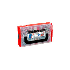 fischer FixTainer Bohren & Dübeln(hellgrau/rot, mit Schrauben, 306-teilig)