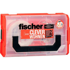 fischer GOW Starter Kit, Spachtelmasse(Box mit 5 Produktlösungen zum cleveren Reparieren & Aufhängen)