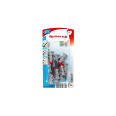 fischer Gipskartondübel DUOBLADE K(hellgrau/rot, 10 Stück)