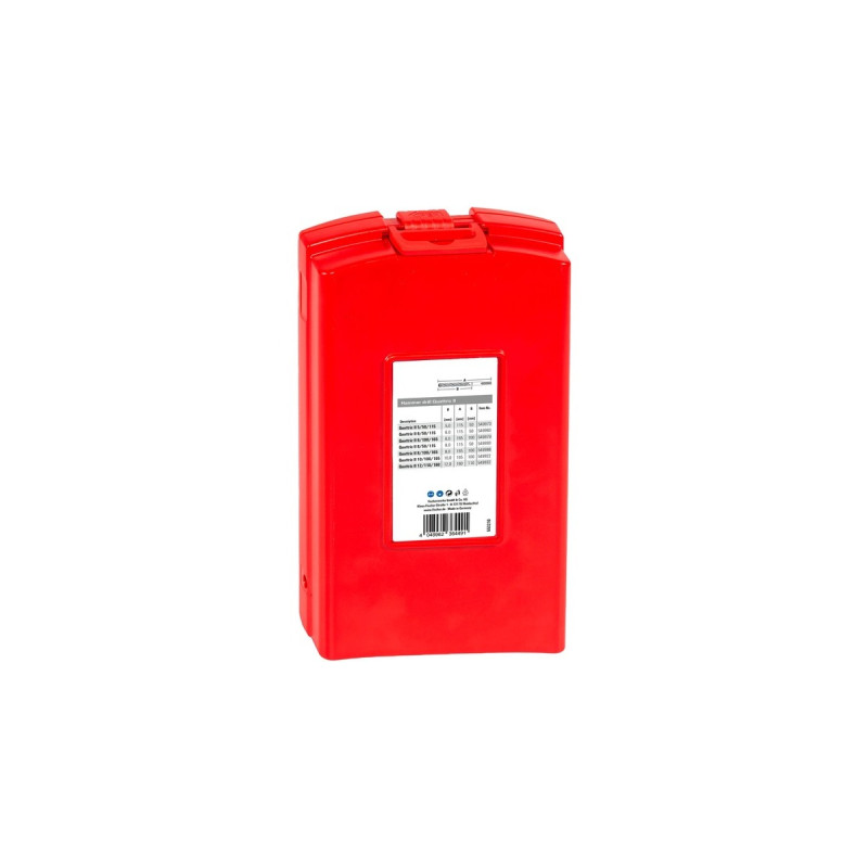 fischer Hammerbohrer-Satz Quattric II Set, SDS plus(5-teilig, Ø 5-12mm)