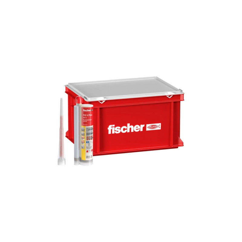fischer Hochleistungsmörtel FIS V Plus 360 S(grau, 360ml, 20 Kartuschen im Koffer)