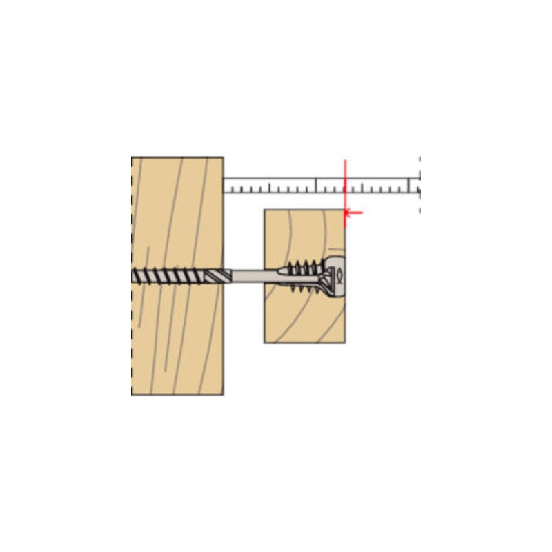 fischer Justierschraube FAFS 5,0 x 80 TX25(100 Stück)