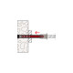 fischer Langschaftdübel DuoXpand 10x180 FUS(hellgrau/rot, 50 Stück)
