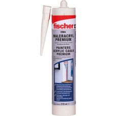 fischer Maleracryl Premium DMA 310ml reinweiß, Dichtmasse(weiß)