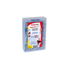 fischer Meister-Box mit Dübel SX(hellgrau, 132-teilig)