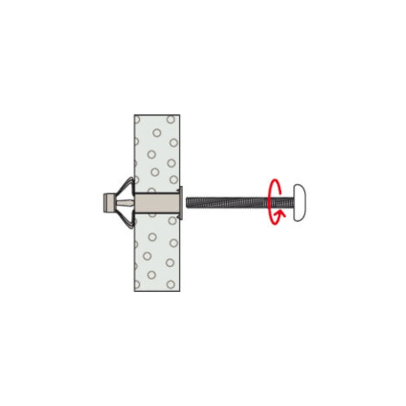 fischer Profizange HM Z 1(rot/schwarz, für Hohlraum-Metalldübel HM)