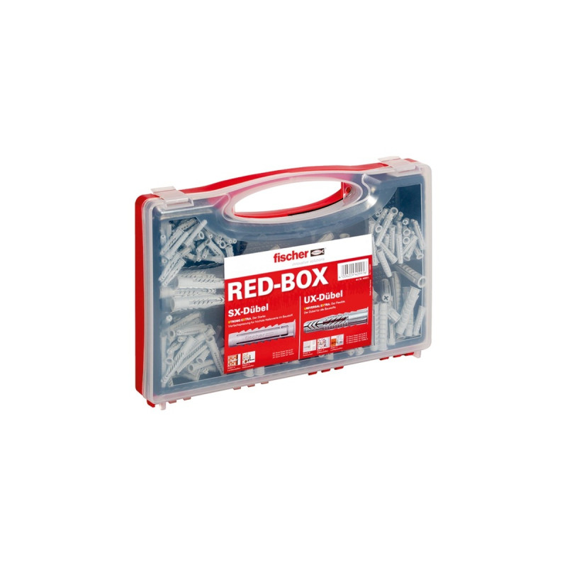 fischer Sortimentsbox SX / UX, Dübel(hellgrau, 290-teilig)
