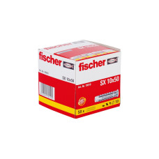 fischer Spreizdübel SX 10x50(hellgrau, 50 Stück)