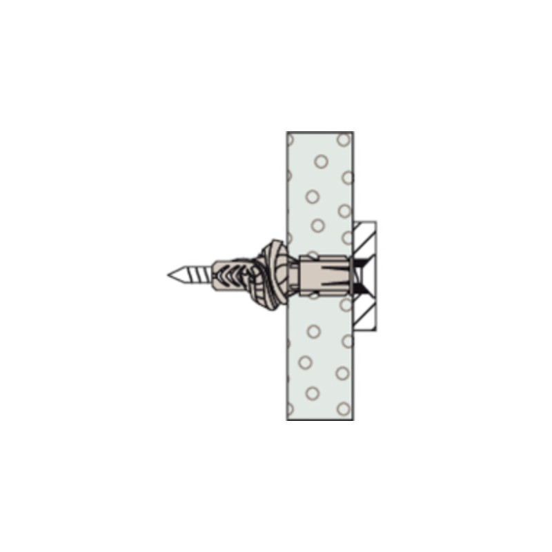 fischer Universaldübel UX 10x60(hellgrau, 50 Stück)