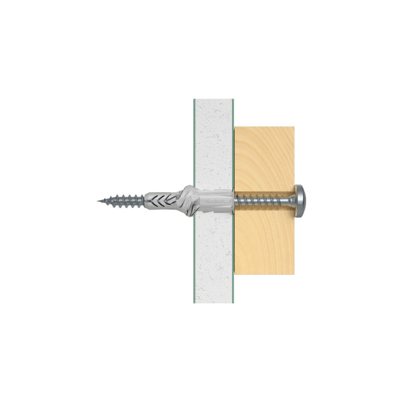 fischer Universaldübel UX 8x50(hellgrau, 50 Stück)