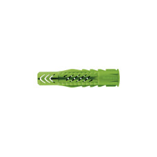 fischer Universaldübel UX GREEN 6x35 R S K(grün, 10 Stück, mit Schraube)