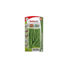 fischer Universaldübel UX GREEN 6x50 R K(grün, 20 Stück)
