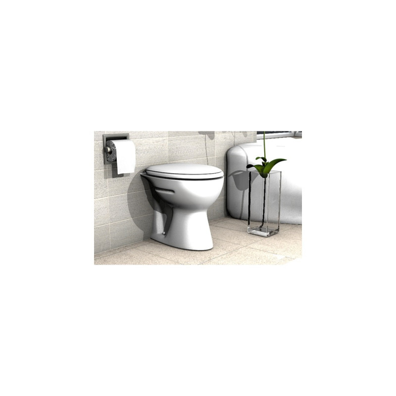 fischer WC-Befestigung S 8 RD 80, Dübel(hellgrau, 2-teilig, für Stand-WCs)