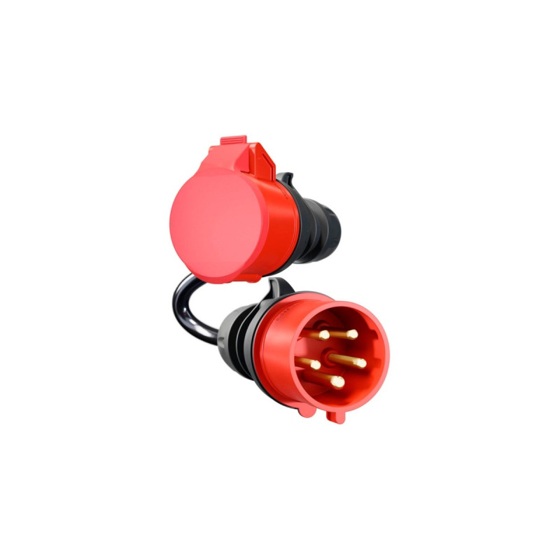 CEE rot 32A(schwarz, 30cm)