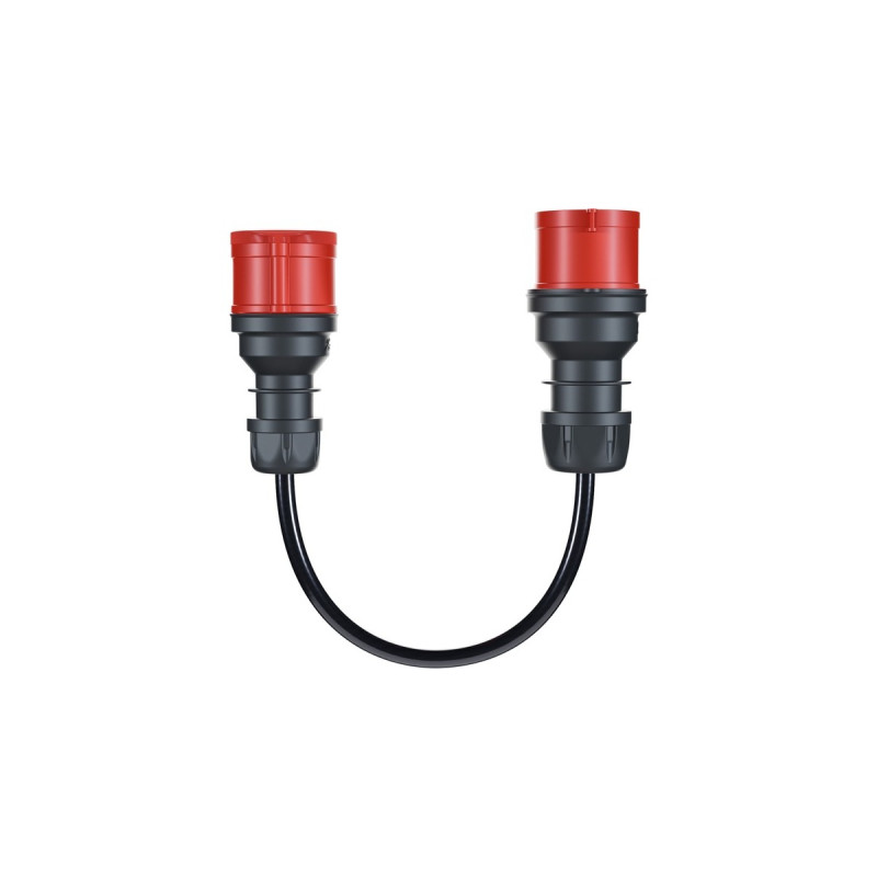 go-e Adapterset für Gemini flex 11 kW, 3-teiliges Set(schwarz, 30cm)