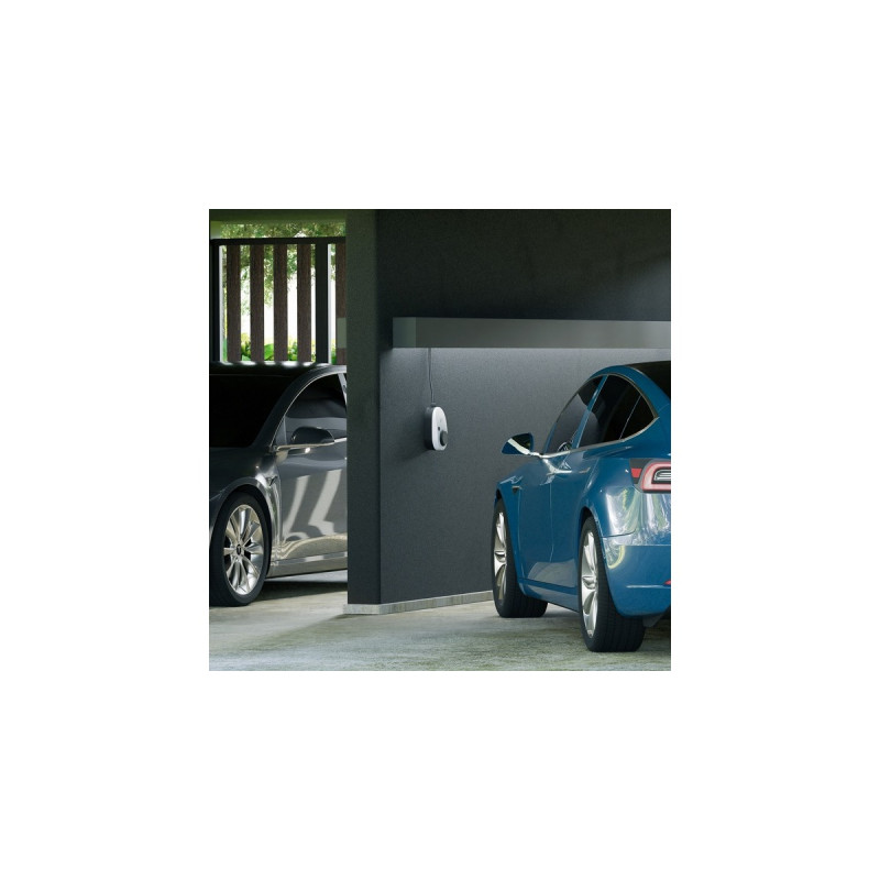 go-e Charger Gemini, 11 kW (16A 3-phasig), Wallbox(weiß/schwarz, ohne Kabel)