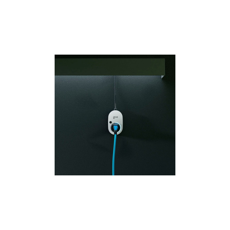 go-e Charger Gemini, 11 kW (16A 3-phasig), Wallbox(weiß/schwarz, ohne Kabel)