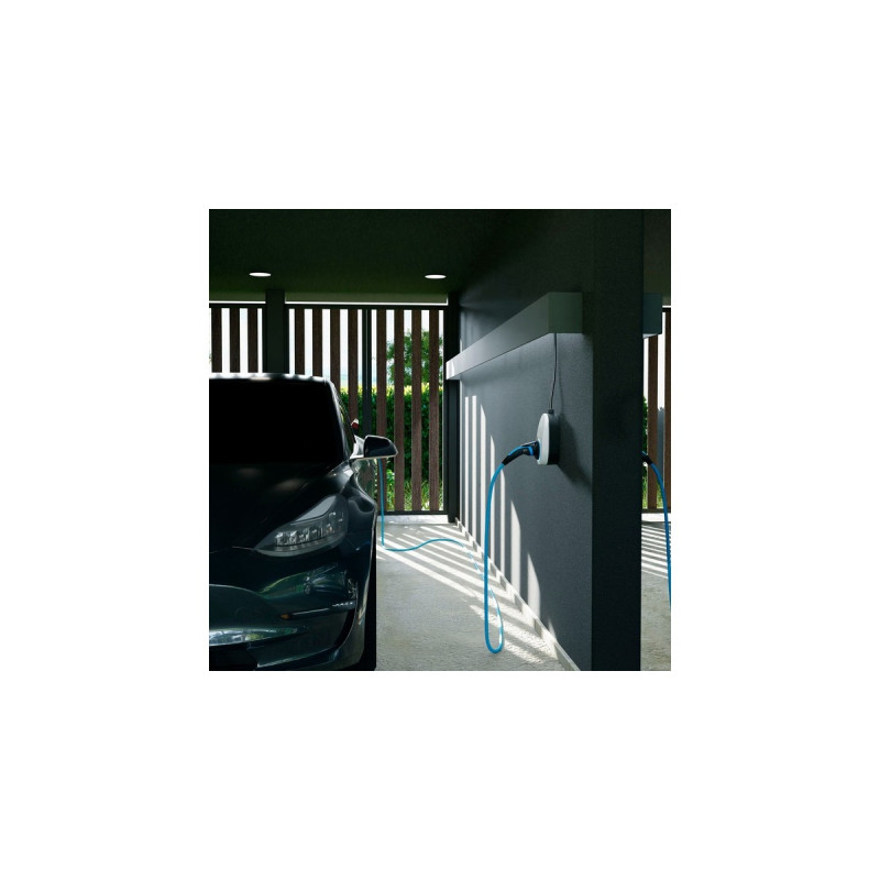 go-e Charger Gemini, 11 kW (16A 3-phasig), Wallbox(weiß/schwarz, ohne Kabel)