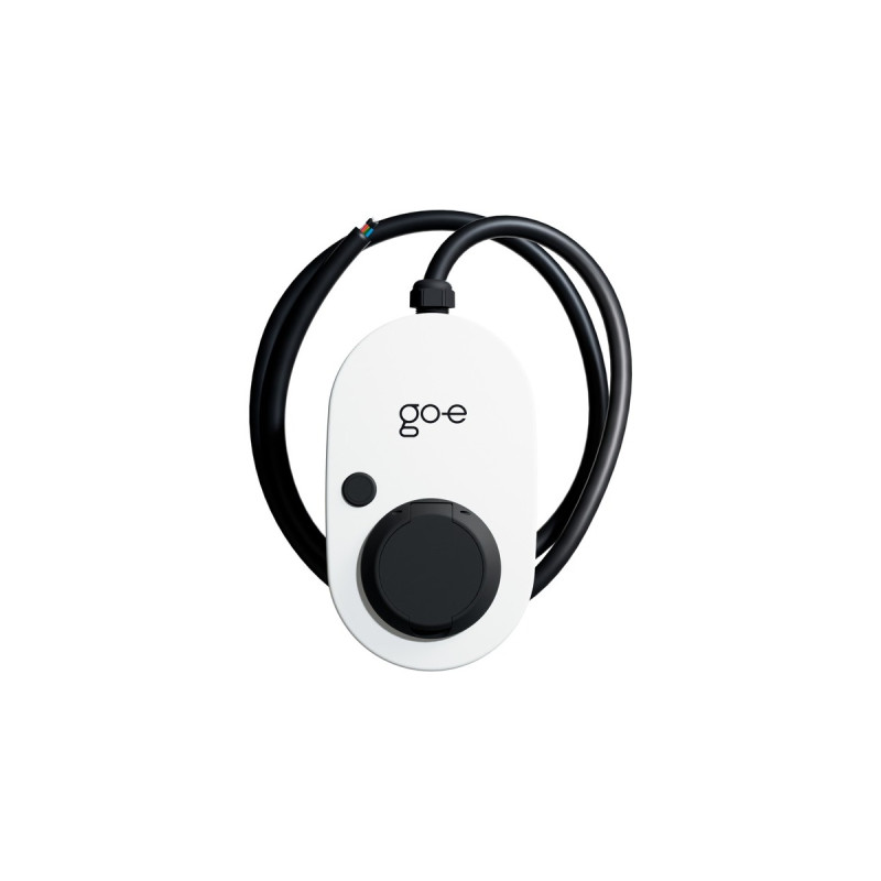 go-e Charger Gemini, 22 kW (32A 3-phasig), Wallbox(weiß/schwarz, ohne Kabel)