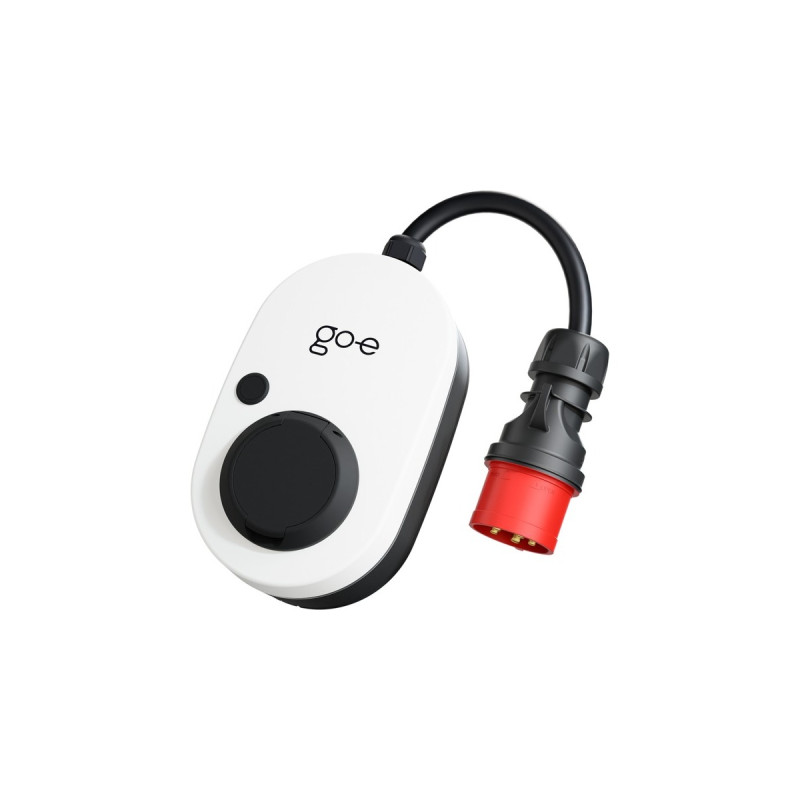 go-e Charger Gemini flex, 22 kW (32A 3-phasig), Wallbox(weiß/schwarz, mobile Ladestation)