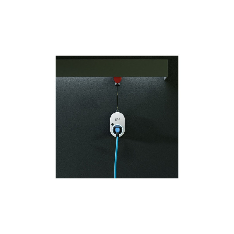 go-e Charger Gemini flex, 22 kW (32A 3-phasig), Wallbox(weiß/schwarz, mobile Ladestation)